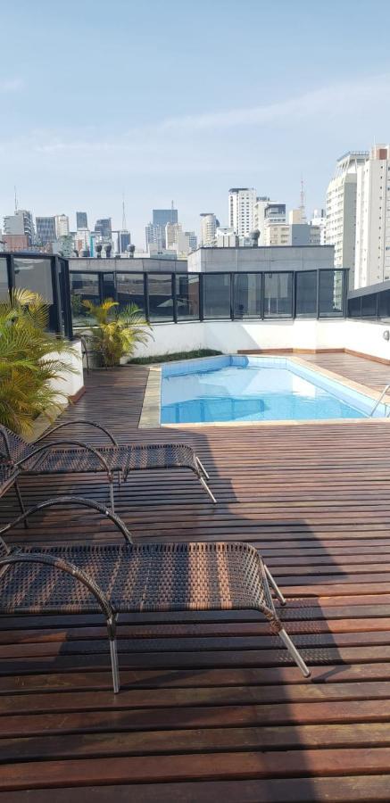 Apto 26 com Smart TV e WiFi VIVO fibra Columbia Resid ao lado Pamplona Shopping Jardins - São Paulo Exterior foto
